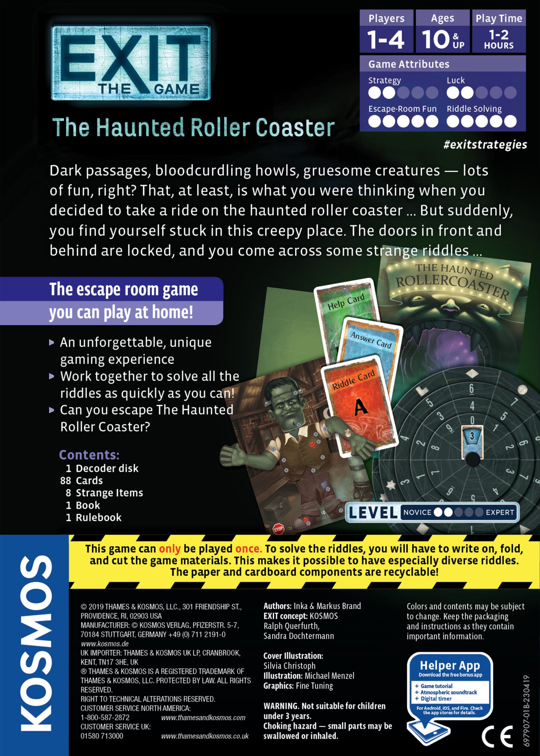 Exit the Game : The Haunted Rollercoaster